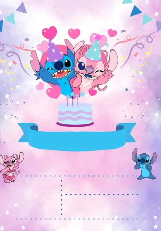 Stitch Aniversario