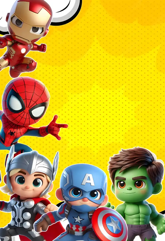 Vingadores Convite