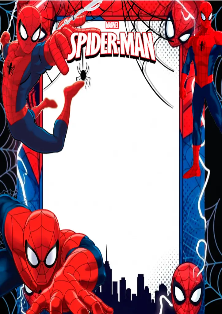 Spiderman New Modelo Editável