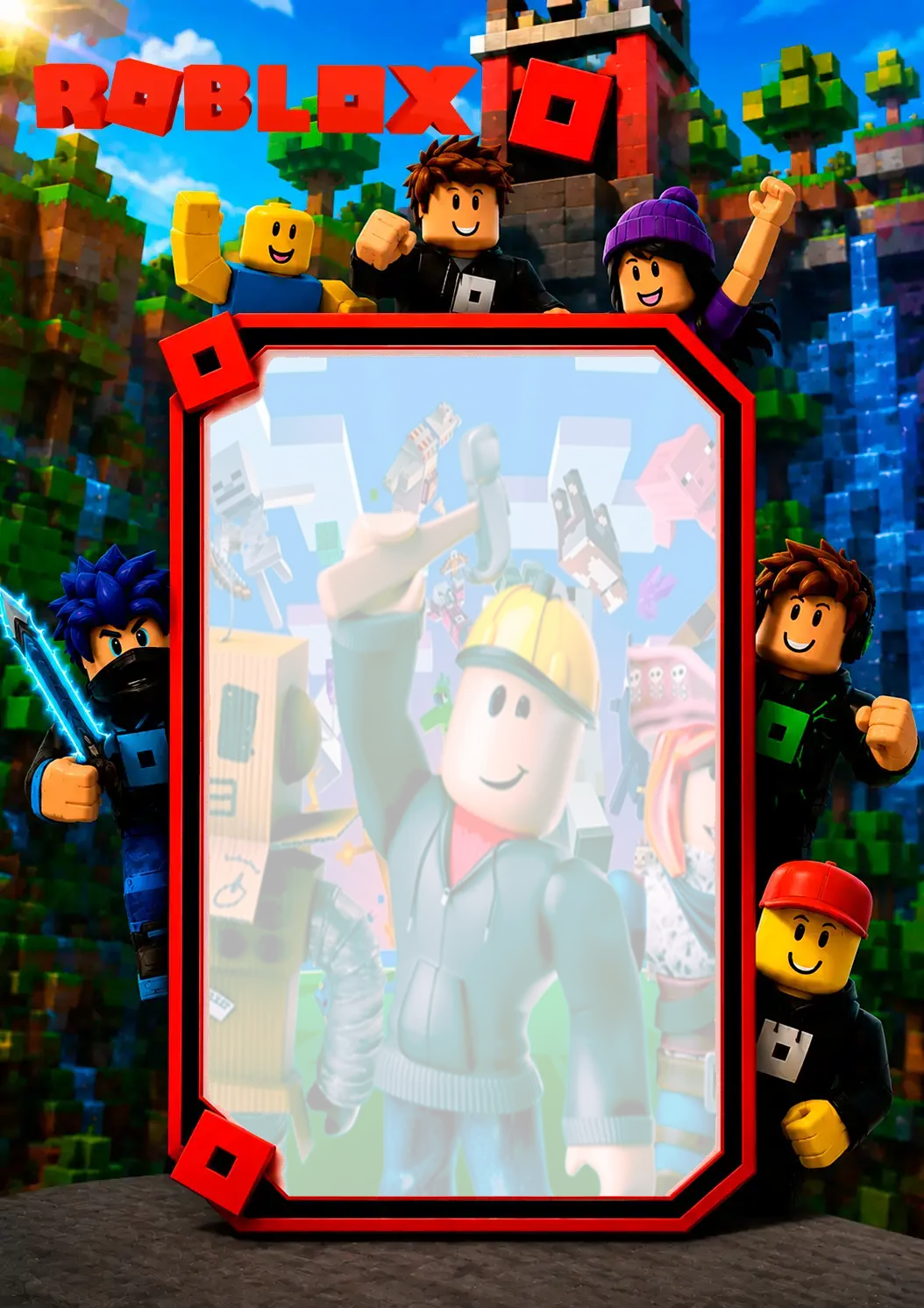 Roblox Editar e Imprimir Modelo Editável