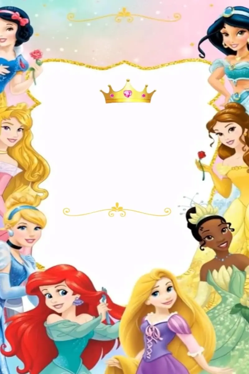 Princesas Disney Personalizado
