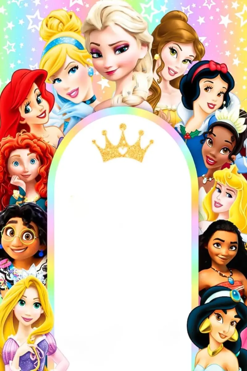 Princesas Disney Para Imprimir