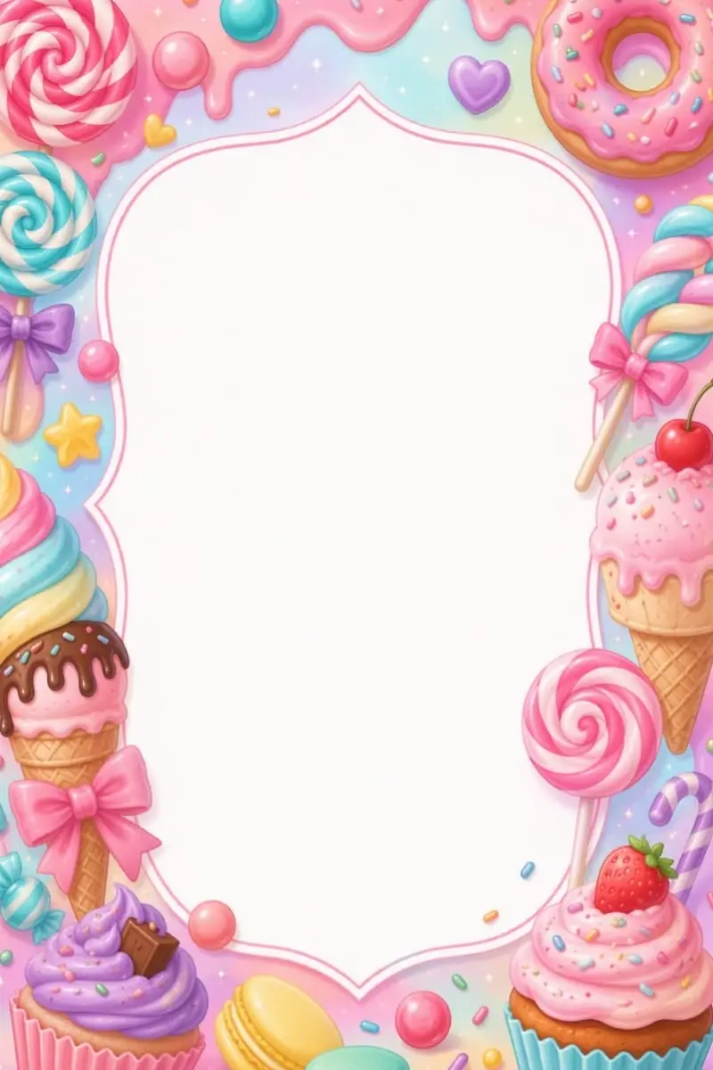 Doces Para Editar Online