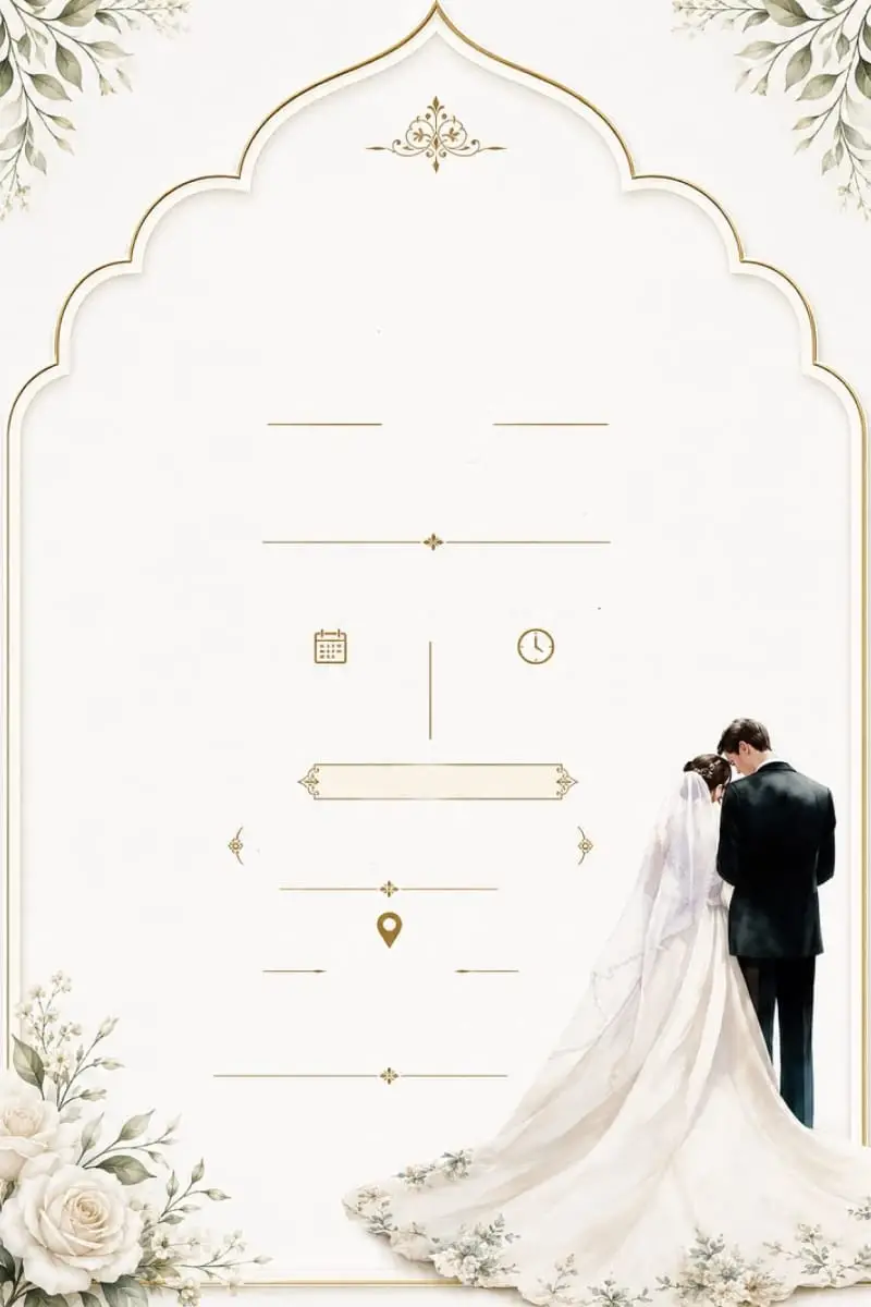 Convite de Casamento Download Grátis